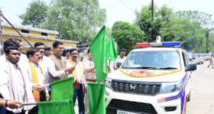 छत्तीसगढ़ डायल-112 फेज-2 नेक्स्ट जेनरेशन के तहत रायगढ़ जिले को मिली बड़ी सौगात