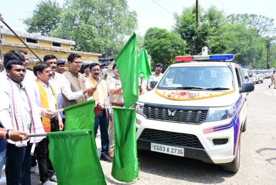 छत्तीसगढ़ डायल-112 फेज-2 नेक्स्ट जेनरेशन के तहत रायगढ़ जिले को मिली बड़ी सौगात