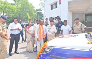 कोरबा जिले को मिली 22 नए डायल 112 वाहनों की सौगात
