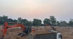 रेत के अवैध उत्खनन पर खनिज विभाग लगातार कर रहा है कार्रवाई