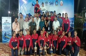 राष्ट्रीय कैनो स्प्रिंट चैंपियनशिप में मध्यप्रदेश का स्वर्णिम प्रदर्शन, 39 पदकों के साथ बना ओवरऑल चैंपियन