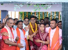 तुरंगा को मिली विकास कार्यों की सौगात, वित्त मंत्री श्री ओ.पी. चौधरी ने किया लोकार्पण