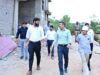 निर्माणाधीन जगदेव राम उरांव कल्याण आश्रम चिकित्सालय का प्रभारी सचिव श्री अंकित आनंद ने किया निरीक्षण
