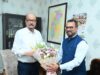 राज्यपाल श्री डेका से प्रधान मुख्य वन संरक्षक श्री अरुण कुमार पाण्डेय ने की सौजन्य भेंट