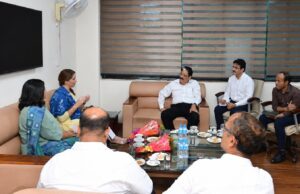 राज्य नीति आयोग और यूनिसेफ के बीच उच्चस्तरीय बैठक