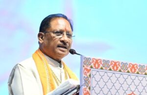मुख्यमंत्री श्री विष्णु देव साय ने छत्तीसगढ़ योग आयोग के नवनियुक्त अध्यक्ष श्री संजय अग्रवाल को दी बधाई एवं शुभकामनाएँ