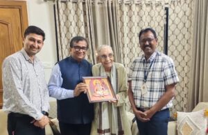 आंजनेय विश्वविद्यालय ने पद्मश्री प्रो. प्रकाश चंद्र सूद का किया सम्मान, सात दशक की वैज्ञानिक साधना को मिला अभिनंदन