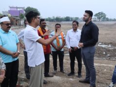 मरीन ड्राइव, आईएसबीटी, ऑक्सीजोन और जल संरक्षण परियोजनाओं का लिया जायजा