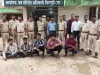 धामन सांप और गोह के शिकार के मामले में पांच आरोपी गिरफ्तार