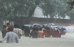 मूसलाधार बारिश से बिलासपुर बेहाल, स्कूलों में छुट्टी