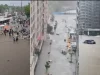 कई बड़े शहरों में आफत की बारिश, दिल्ली में निर्माणाधीन चार मंजिला इमारत ढही
