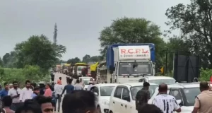 सामान लेने आए दो मासूमों को काल बनकर आए टैंकर ने कुचला