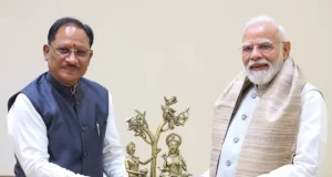 PM मोदी से CM साय ने की भेंट, छत्तीसगढ़ के विकास और ‘बस्तर विजन’ पर हुई चर्चा, राजनांदगांव में ₹10,500 करोड़ की गैस आधारित यूरिया परियोजना