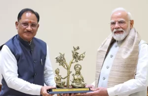 PM मोदी से CM साय ने की भेंट, छत्तीसगढ़ के विकास और ‘बस्तर विजन’ पर हुई चर्चा, राजनांदगांव में ₹10,500 करोड़ की गैस आधारित यूरिया परियोजना