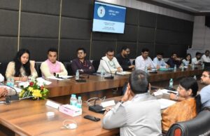 भारत सरकार के श्रम एवं रोजगार मंत्रालय के संयुक्त सचिव ने लिया तैयारियों का जायजा