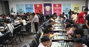 आंजनेय विश्वविद्यालय में राष्ट्रीय स्तर की शतरंज प्रतिभाओं का संगम