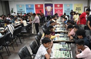 आंजनेय विश्वविद्यालय में राष्ट्रीय स्तर की शतरंज प्रतिभाओं का संगम