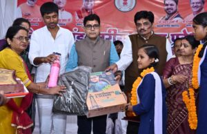 शिक्षा के साथ संस्कारों का समावेश ही समृद्ध छत्तीसगढ़ की नींव – राजस्व मंत्री श्री टंक राम वर्मा