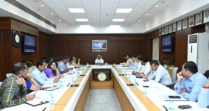 मुख्य सचिव श्री विकासशील ने सचिवों की ली उच्च स्तरीय बैठक