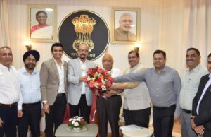 राज्यपाल श्री डेका से निजी विश्वविद्यालयों के पदाधिकारियों ने की भेंट