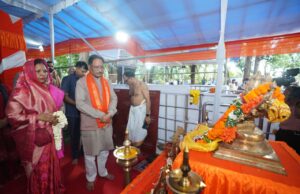 मुख्यमंत्री श्री विष्णुदेव साय ने भोरमदेव धाम में की पूजा-अर्चना, प्रदेश की सुख-समृद्धि के लिए की मंगलकामना