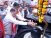 गुरु पूर्णिमा पर कोसमनारा पहुंचे मुख्यमंत्री श्री विष्णु देव साय, सत्यनारायण बाबा धाम में की पूजा-अर्चना