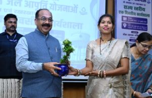 जलापूर्ति योजनाओं के संचालन व रखरखाव पर राज्य स्तरीय कार्यशाला में शामिल हुए उप मुख्यमंत्री