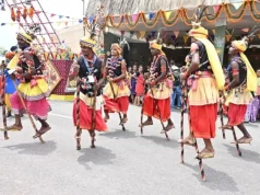 छत्तीसगढ़ के पहले पर्व हरेली पर मुख्यमंत्री निवास में सजी लोक संस्कृति की जीवंत झांकी