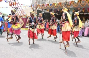 छत्तीसगढ़ के पहले पर्व हरेली पर मुख्यमंत्री निवास में सजी लोक संस्कृति की जीवंत झांकी