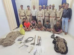 इन्द्रावती टाइगर रिजर्व में वन्यजीव शिकार पर बड़ी कार्रवाई, 6 आरोपी गिरफ्तार