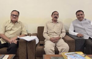 वक्फ बोर्ड अध्यक्ष डॉ. सलीम राज ने यूसीसी समिति सदस्यों से की सौजन्य मुलाकात