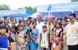 केंद्रीय राज्य मंत्री श्री तोखन साहू ने चार दिवसीय प्रतियोगिता का किया उद्घाटन, पांचों संभागों के 540 खिलाड़ियों ने किया आकर्षक मार्चपास्ट