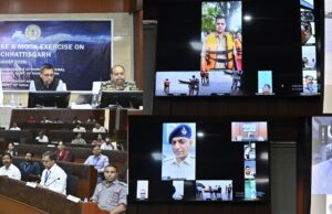 बाढ़ आपदा से निपटने सभी 33 जिलों में मॉक ड्रिल