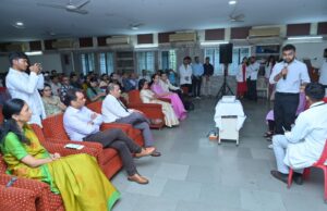 नेत्रदान को बढ़ावा देने के लिए अम्बेडकर अस्पताल में राज्य स्तरीय कार्यशाला आयोजित