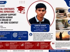 आर्थिक तंगी से इसरो वैज्ञानिक बनने के सपने तक, छात्रवृत्ति से गणेश कुमार को अपनी पढ़ाई जारी रखने में मदद मिली