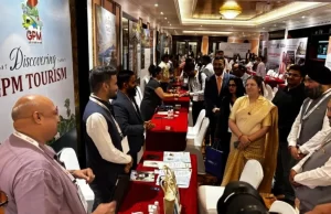 सेंट्रल इंडिया कनेक्ट मार्केटप्लेस में जीपीएम जिले के पर्यटन वैभव की आकर्षक प्रस्तुति