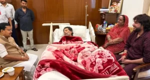 भाजपा अध्यक्ष नितिन नबीन की किरण सिंह देव से मुलाकात, ली इलाज की जानकारी