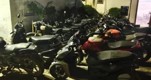 फटाखे युक्त मोडिफाइड साइलेंसर लगाकर घूमने वाले बाइकर्स पर पुलिस का कड़ा प्रहार, 8 मोडिफाइड साइलेंसर वाहन जब्त