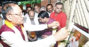 मदकूद्वीप की पुरातात्विक और आध्यात्मिक विरासत के संरक्षण में स्वर्गीय शांताराम का योगदान सदैव स्मरणीय रहेगा : मुख्यमंत्री साय