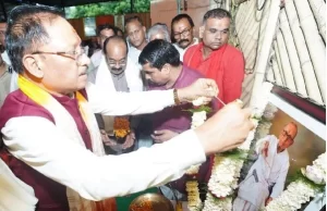 मदकूद्वीप की पुरातात्विक और आध्यात्मिक विरासत के संरक्षण में स्वर्गीय शांताराम का योगदान सदैव स्मरणीय रहेगा : मुख्यमंत्री साय