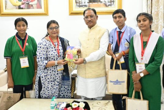 राष्ट्रपति भवन में छत्तीसगढ़ की प्रतिभा और समृद्ध लोक संस्कृति की विद्यार्थियों ने छोड़ी अमिट छाप