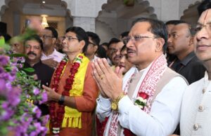 श्रीकृष्ण जन्माष्टमी महा-महोत्सव में शामिल हुए मुख्यमंत्री, भक्तों के साथ किया हरे कृष्ण महामंत्र का घोष