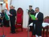 राज्यपाल श्री डेका ने न्यायाधिपति श्री कृष्न राम महापात्र को छत्तीसगढ़ उच्च न्यायालय के मुख्य न्यायाधीश पद की दिलाई शपथ