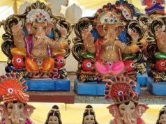 गणपति उत्सव में आस्था के साथ अर्थव्यवस्था भी गुलजार