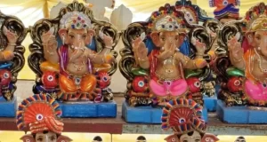 गणपति उत्सव में आस्था के साथ अर्थव्यवस्था भी गुलजार