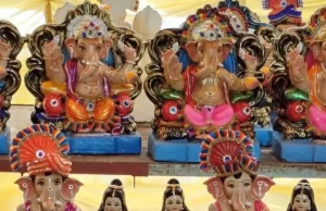 गणपति उत्सव में आस्था के साथ अर्थव्यवस्था भी गुलजार