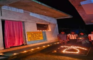 सेवा संकल्प अभियान: नारायणपुर में पीएम आवासों पर जले दीप