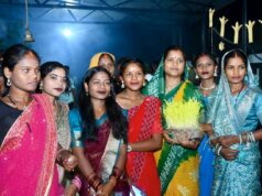 करमा पूजा में शामिल हुईं मंत्री श्रीमती लक्ष्मी राजवाड़े, प्रकृति, संस्कृति और लोकपरंपराओं के संरक्षण का दिया संदेश