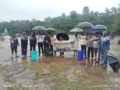 सेवा मेरा योगदान’ अभियान के तहत जल स्रोतों की साफ-सफाई