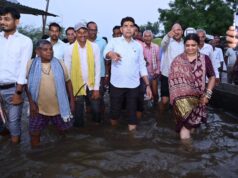 लखना, बेमता और बलौदीखुर्द का दौरा कर जताया संबल